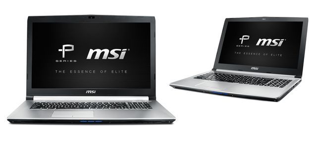 MSI PE60 i PE70 laptopy