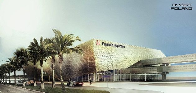 Hyperloop Hyper Poland stacja