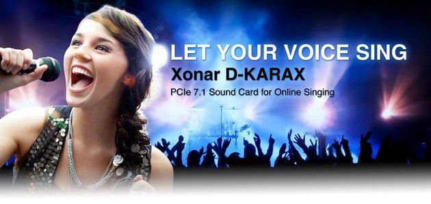 ASUS Xonar D-KARAX karta dźwiękowa karaoke
