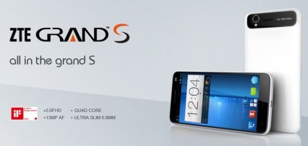 ZTE Grand S smartfon