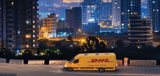 Kurier wieczór DHL