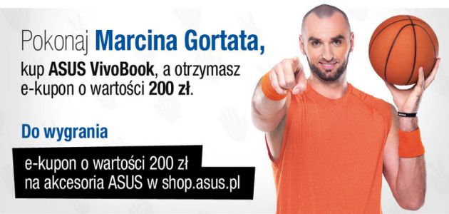 Asus kampania reklamowa z Marcinem Goratem