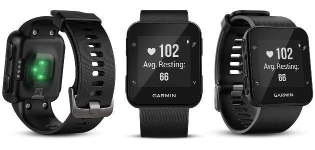 Garmin Forerunner 35 zegarek wygląd
