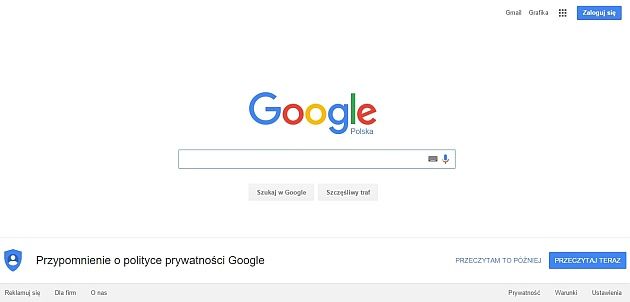 Prywatność Google