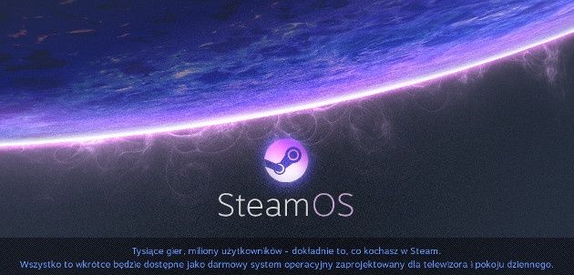 steam os system linux do gier