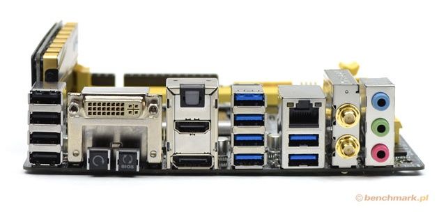 ASUS Z87I-Pro tył