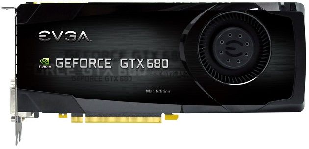 EVGA GeForce GTX 680 Mac Edition karta graficzna zdjęcie