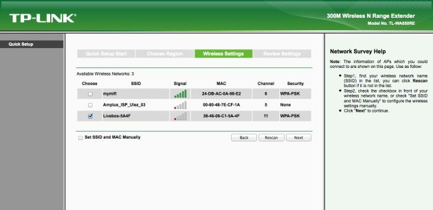 WiFi z SSID Livebox-5FA6