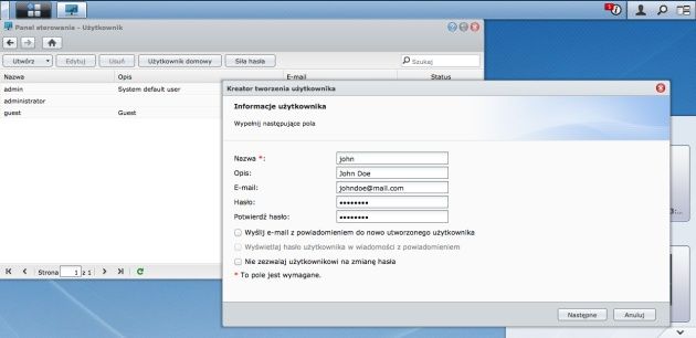 Synology DiskStation Manager