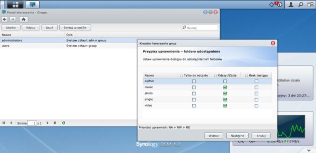 Synology DiskStation Manager