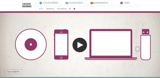 ZAiKS uruchamia stronę CzysteNośniki.pl