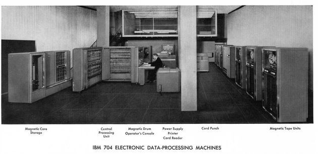 IBM 704 superkomputer