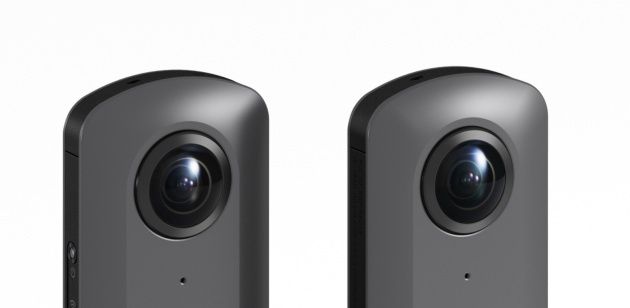 Ricoh Theta V zbliżenie