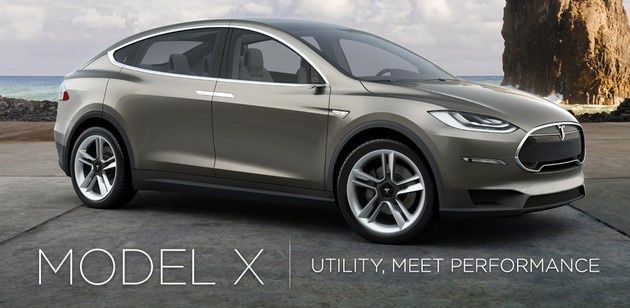Tesla Model X wygląd