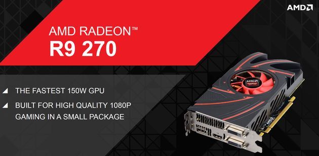 AMD Radeon R9 270 karta graficzna slajd