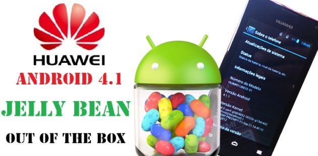 Huawei Y300 smartfon system Android 4.1