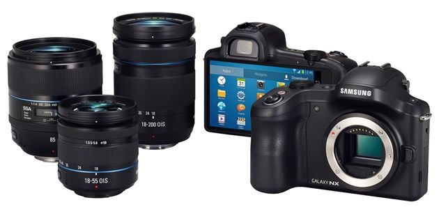 Samsung Galaxy NX obiektywy