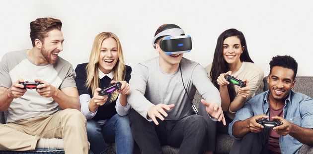 Playstation VR - zabawa na kanapie