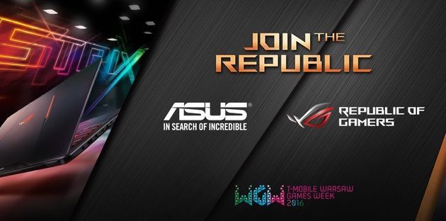 ASUS na Warsaw Games Week