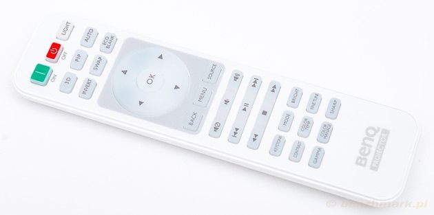 BenQ W2000 pilot zdalne sterowanie