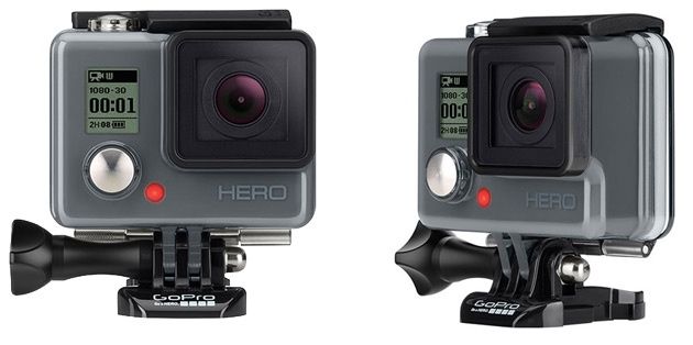GoPro HERO widok przód bok