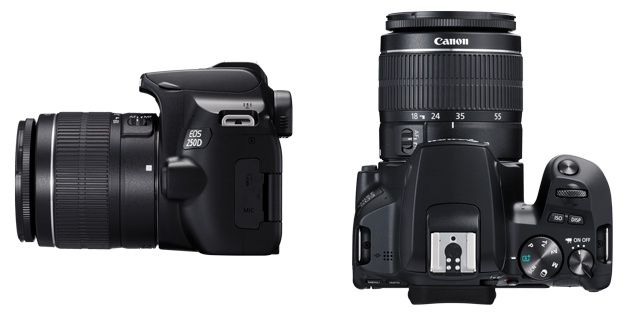 Canon EOS 250D boki