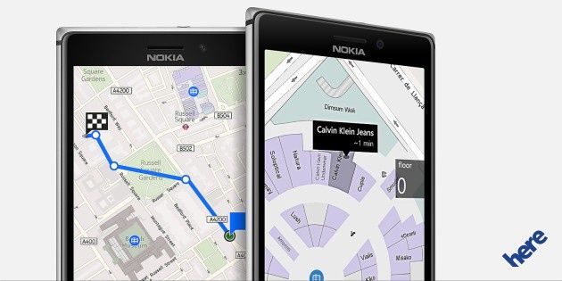 Nokia sprzedała mapy HERE