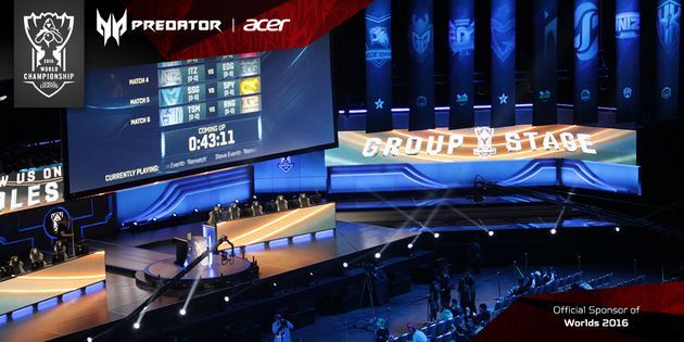 Acer - sponsor Mistrzostw Świata League of Legends