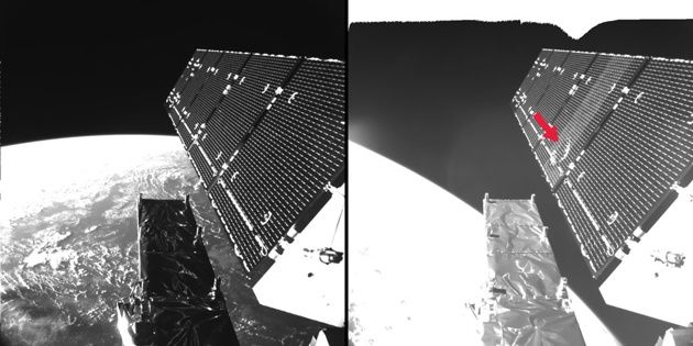 Sentinel-1A uszkodzenie