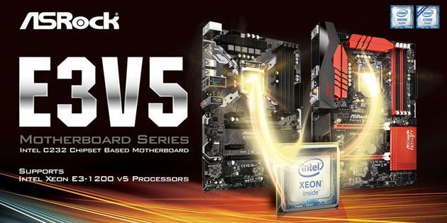 ASRock E3V5 płyty główne