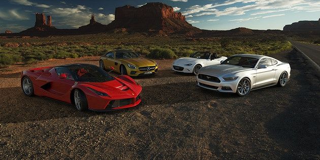 GT Sport auta droga