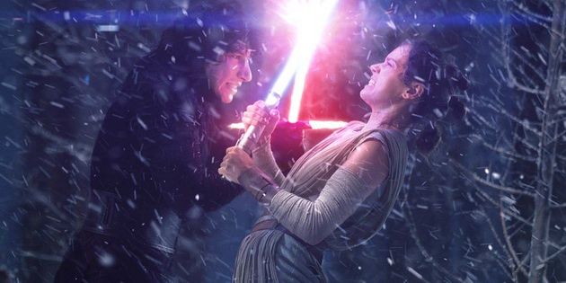 Gwiezdne Wojny - Ray walczy z Kylo Ren