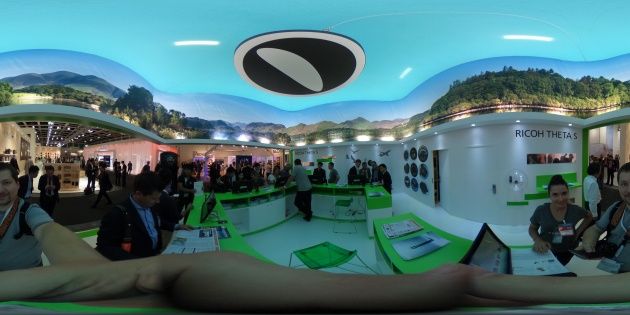 Ricoh Theta S zdjęcie