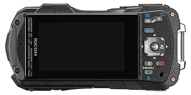 Ricoh WG30-W widok tył