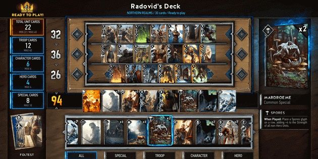 E3 2016 - Gwent czyli wiedźminowy Gwint