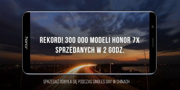 Honor 7X rekord