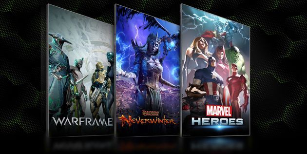Nvidia GeForce GTX Dungeons &amp; Dragons Neverwinter Marvel Heroes Warframe promocja grafika