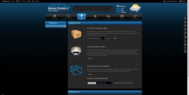 System Fibaro - dodawanie urządzenia