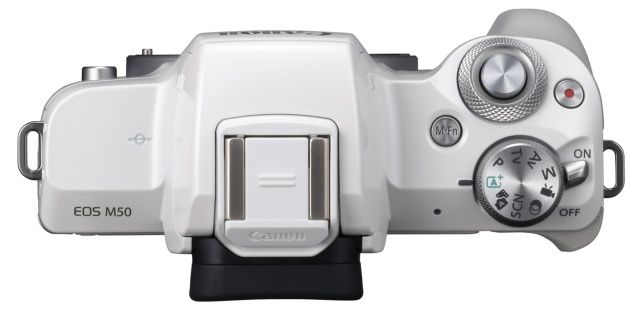 Canon EOS M50 widok góra