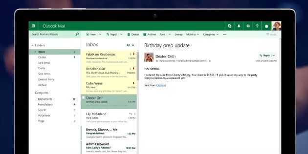 Outlook nowy