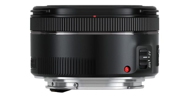 Canon EF 50mm f/1,8 STM przełącznik AF