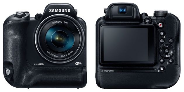 Samsung WB2200F widok przód tył