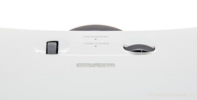 Sony VPL-HW40ES pokrętła położenie oś optyczna