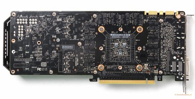 ZOTAC GeForce GTX 780 Ti AMP! backplate