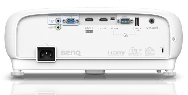 BenQ TK800 widok tył złącza