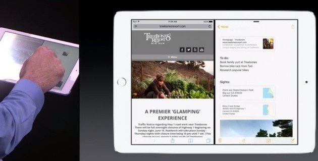 iOS 9 multitasking