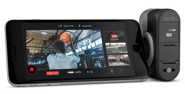 DxO ONE Facebook Live funkcja