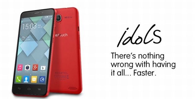 Alcatel One Touch Idol S smartfon