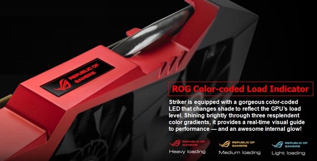 Asus GTX 760 Striker - ROG colors
