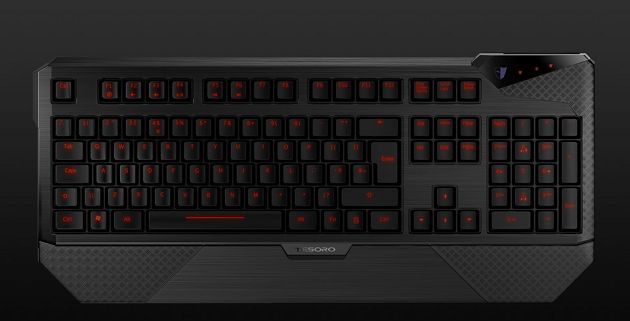 Tesoro Durandal Ultimate G1NL klawiatura zdjęcie